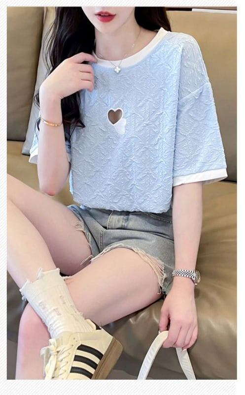 売り切れ必至 ファッション カジュアル 全3色 半袖Tシャツ<F-8507>