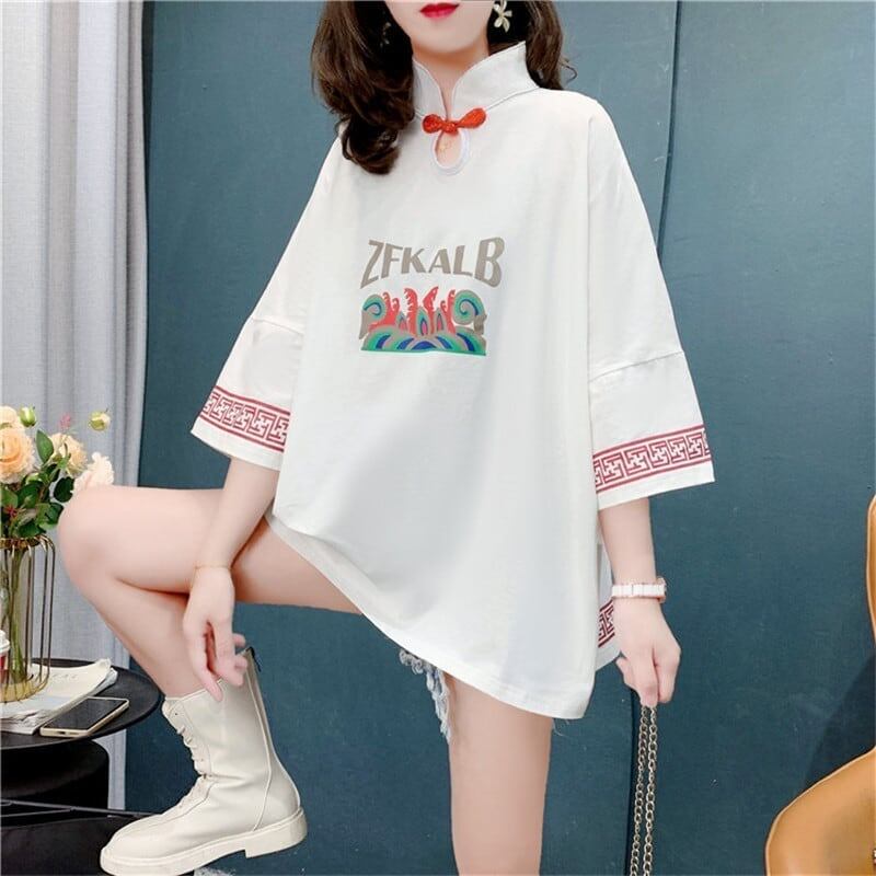 個性的なデザイン   一目惚れ Tシャツ カットソー＜F-3536＞