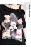 売れ筋 早い者勝ち 絶対流行 カジュアル 2色選択 Tシャツ<F-11461>