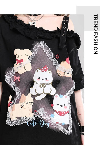 売れ筋 早い者勝ち 絶対流行 カジュアル 2色選択 Tシャツ<F-11461>