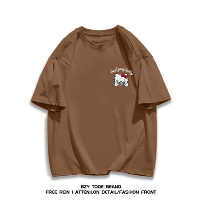 男女兼用 売れ筋 上質 プリント Tシャツ F-13305