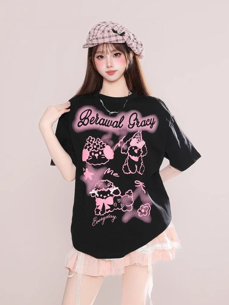 美人度アップ 売れ筋 話題沸騰中 絶対流行 早い者勝ち カジュアル 2色選択 Tシャツ<F-11279>