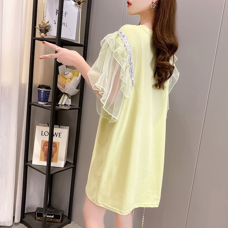 ルーズメッシュ超熱気半袖Tシャツ<F-3040>