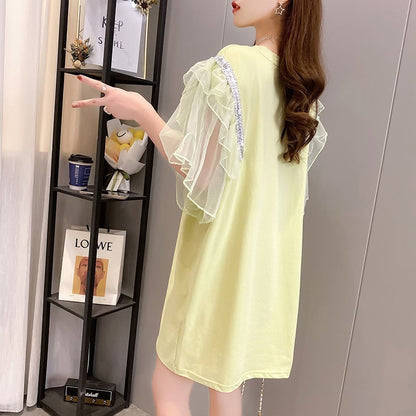 ルーズメッシュ超熱気半袖Tシャツ<F-3040>