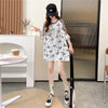 高級ホットドリル半袖Tシャツ<F-3005>
