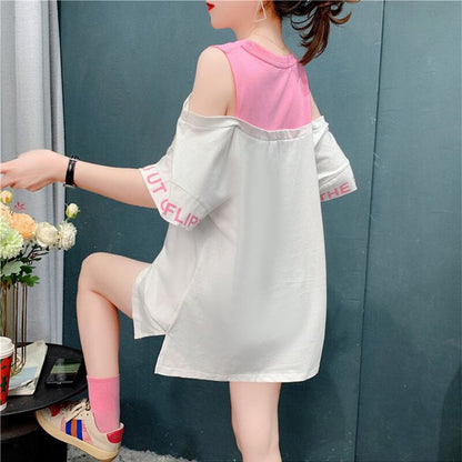 今季大好評   美感いっぱい Tシャツ カットソー＜F-3203＞