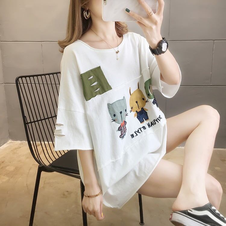 絶対欲しい   個性派 半袖Tシャツ 全3色 ＜F-4949＞