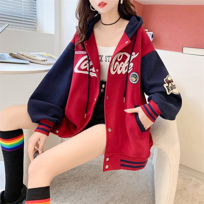 超人気 スタジャン ロゴ刺?フード付 トップス三色F-4069