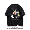 男女兼用 プリント 快適 半袖 Tシャツ F-13267