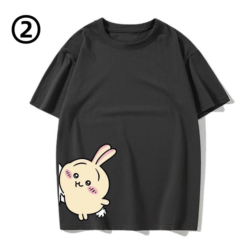 男女兼用 シンプル 着心地良い ゆったり Tシャツ F-13201