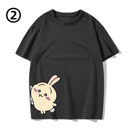 男女兼用 シンプル 着心地良い ゆったり Tシャツ F-13201