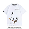 着心地良い デザイン性抜群 全7色 半袖 Tシャツ F-13130