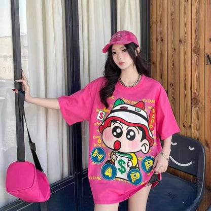大人気 プリント 大人気 半袖 Tシャツ F-13283