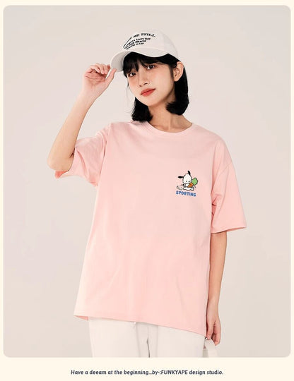 合わせやすい  着心地良い デザイン性抜群 全5色 半袖 Tシャツ F-13158
