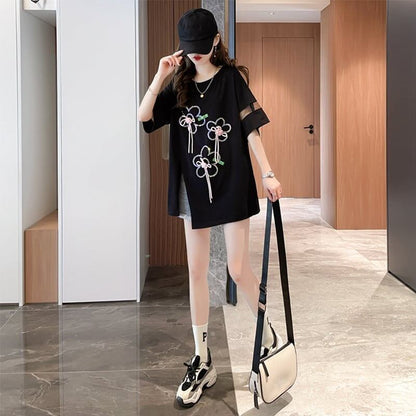イレギュラー   カジュアル Tシャツ カットソー＜F-3496＞