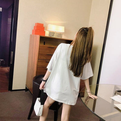 個性的なデザイン   一目惚れ Tシャツ カットソー＜F-3481＞