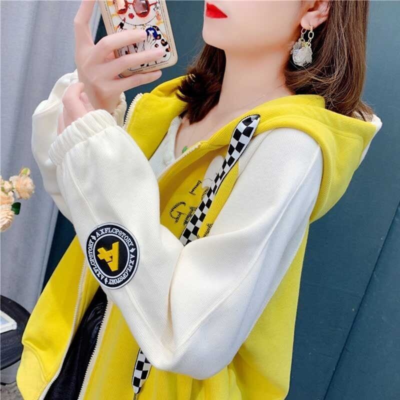 知的で品の良い   清純甘くて女子力UP スウェット パーカー＜F-2764＞
