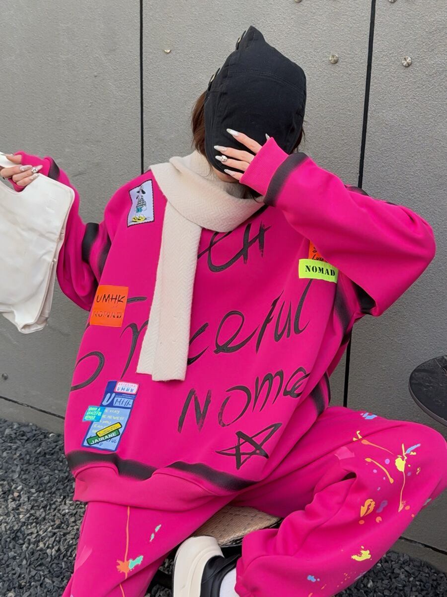 【裹起毛】売れ切れ必至 おしゃれ度高め 流行新作 切り替え 5色選択 パーカーF-10281