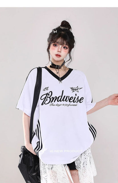 大好評 好感度UP 海外トレンド カジュアル 全3色 半袖 Tシャツ ＜F-11107＞