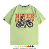 ファッション感満々 着心地良い 全8色 半袖 Tシャツ F-13139