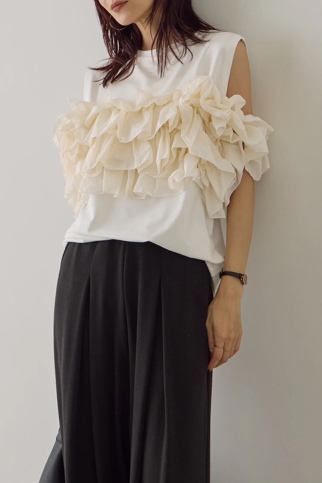 シンプル 好感度UP 海外トレンド カジュアル 全3色 半袖 Tシャツ ＜F-11764＞