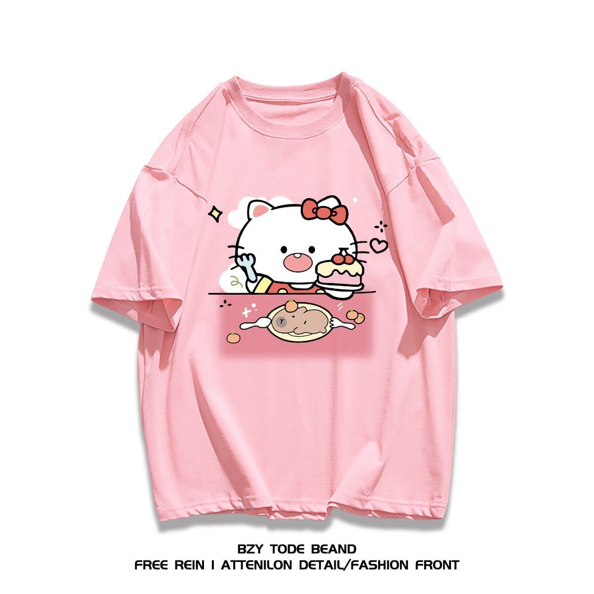 男女兼用 シンプル 快適 プリント Tシャツ F-13293