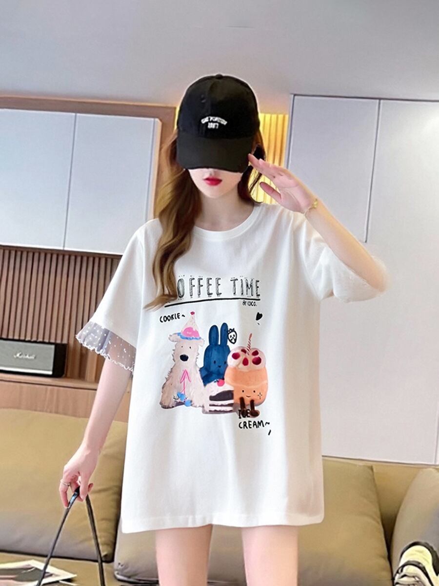 今季マストバイ 美人度アップ 大好評 好感度UP カジュアル 全4色 半袖 Tシャツ ＜F-11349＞