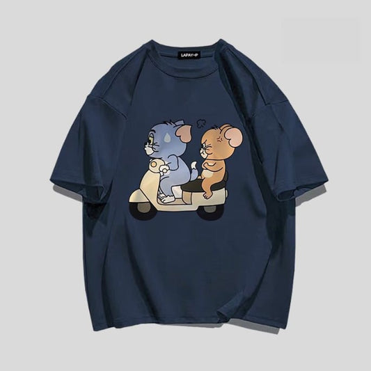 男女兼用 快適 ファッション 半袖 Tシャツ F-13266