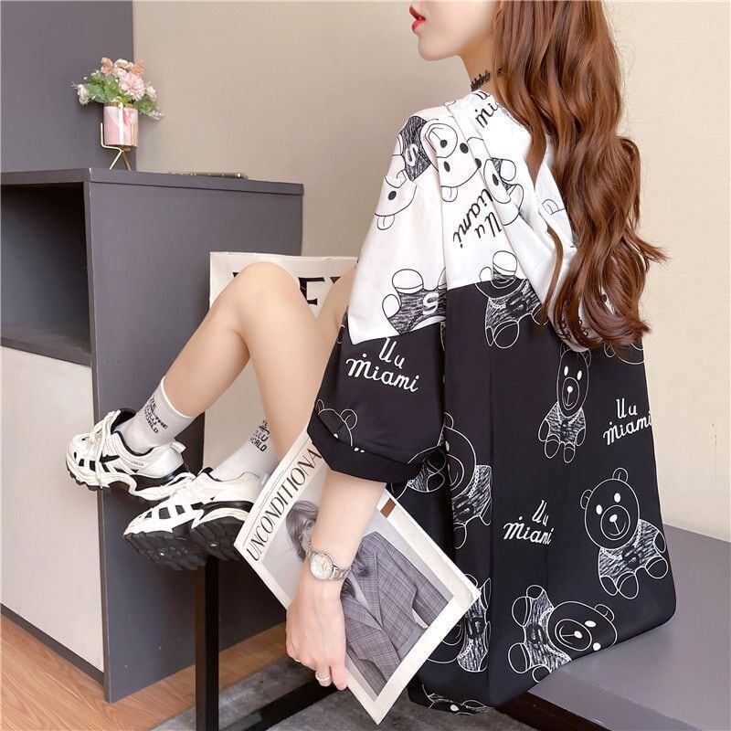 絶対欲しい   個性的なデザイン 半袖Tシャツ カットソー＜F-8054＞