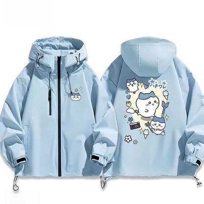 【人気急上昇中！】新作   撥水加工 バックビッグロゴ 3色展開 男女兼用 マウンテンパーカー <F-12611>
