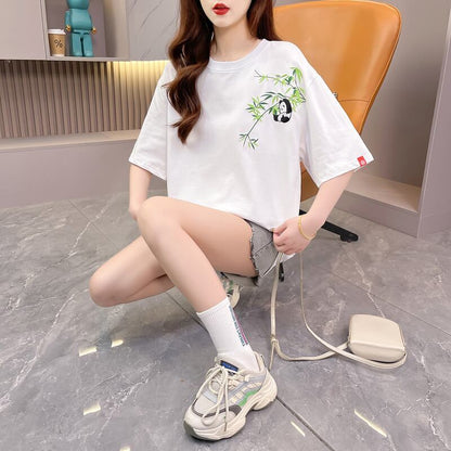 新商品   上質 半袖Tシャツ カットソー＜F-8219＞