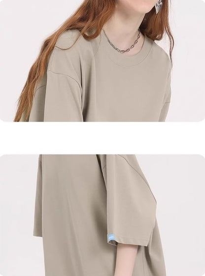合わせやすい シンプル 大人気 半袖 Tシャツ F-13355