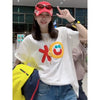 早い者勝ち 早い者勝ち 絶対流行 カジュアル Tシャツ<F-11132>