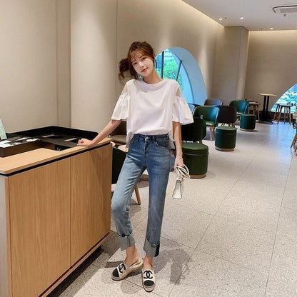 早い者勝ち 着回し力抜群 大活躍 売り切れ必至 Tシャツ <F-11906>