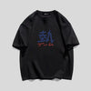定番シンプル ルーズ カジュアル プリント全5色 半袖TシャツF-8763