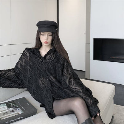 オシャレ度満点   好感度満載 シャツ ブラウス トップス＜F-2776＞
