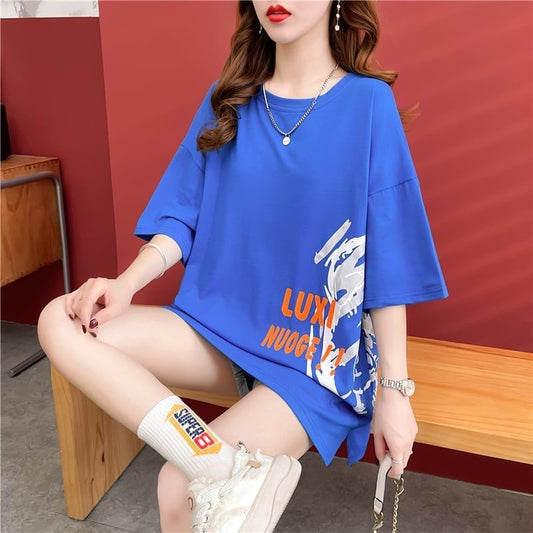 スタイリッシュ   一目惚れ Tシャツ カットソー＜F-3584＞