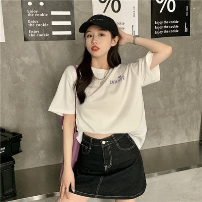 オシャレ度満点   一目惚れ Tシャツ カットソー＜F-3560＞