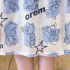 【半額！期間限定！！】絶対流行 キュート カジュアル プリント 日焼け止め 半袖Tシャツ＜F-8576＞