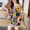 【半額セール！】 大人可愛い 売り切れ必至 元気いっぱい チュール 花柄 Tシャツ<F-4929>