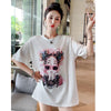 【半額！期間限定！！】大人可愛い上質 キュートプリント カジュアル 半袖Tシャツ＜F-8593＞
