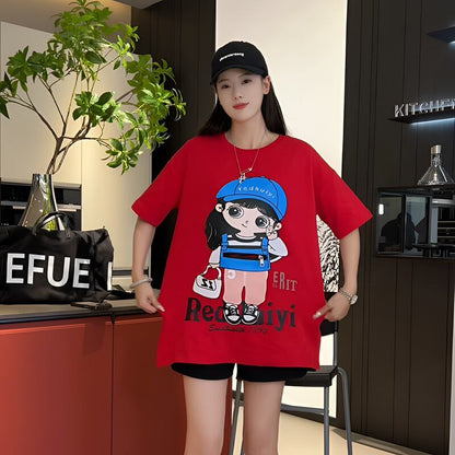 定番シンプル 好感度UP 海外トレンド カジュアル 全3色 半袖 Tシャツ ＜F-11266＞