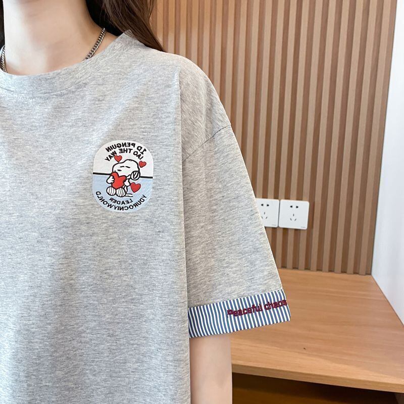 着回し力抜群 好感度UP 海外トレンド カジュアル 全3色 半袖 Tシャツ ＜F-11668＞