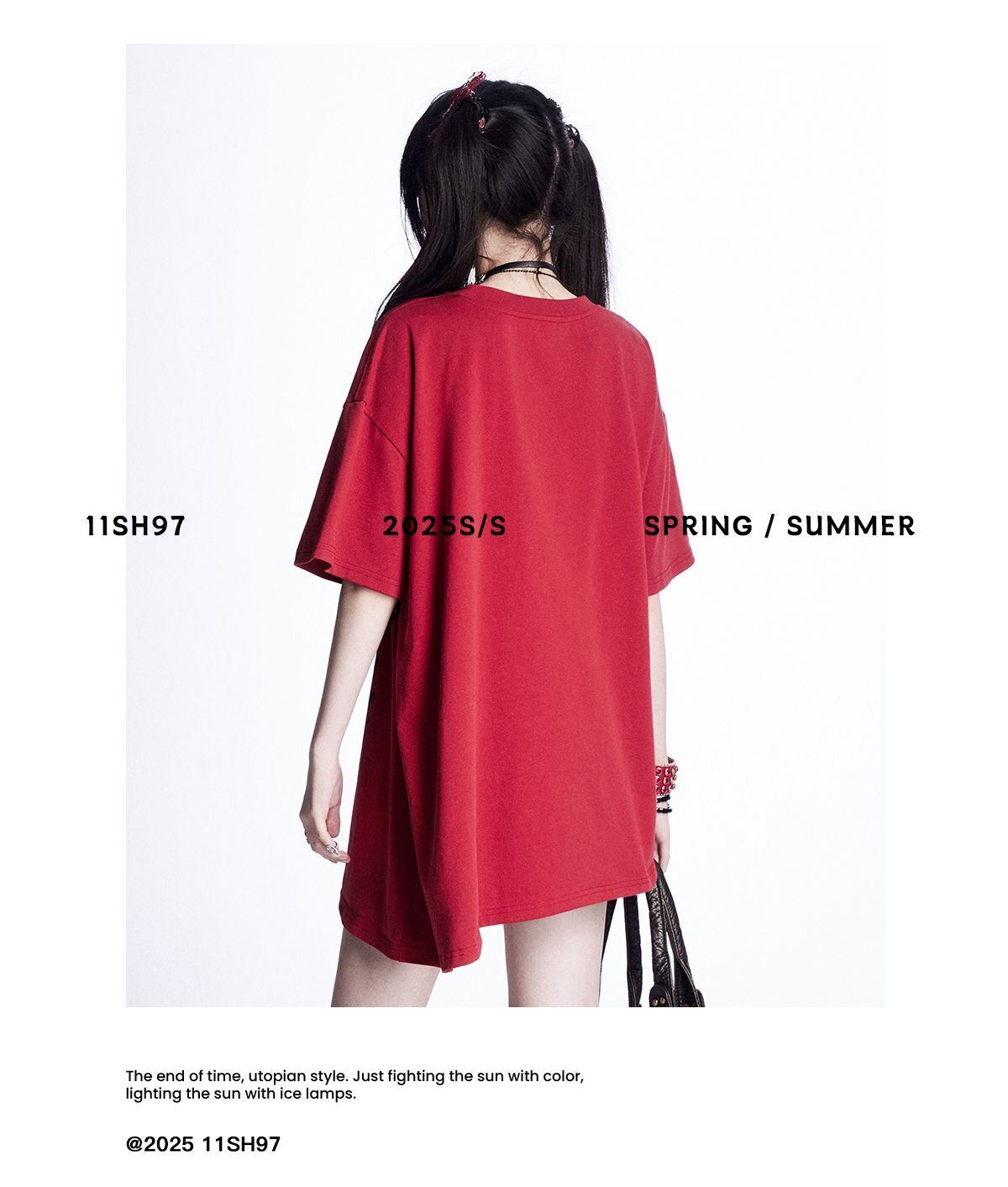 美人度アップ 絶対流行 売れ筋 早い者勝ち カジュアル 2色選択 Tシャツ<F-11522>