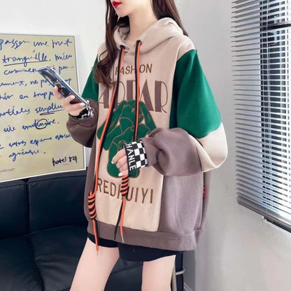 【裏起毛】 ファッション 超人気 個性派パーカーF-6370
