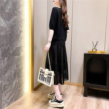 ゆったり感アップ   美感いっぱい セットアップ＜F-3574＞
