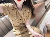 好感度100％ 柔らかくて優しい印象 効果抜群 プリント切り替え 2色 セットアップF-10855