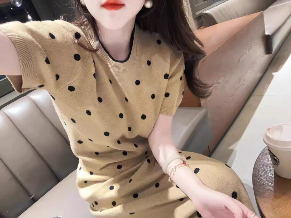 好感度100％ 柔らかくて優しい印象 効果抜群 プリント切り替え 2色 セットアップF-10855
