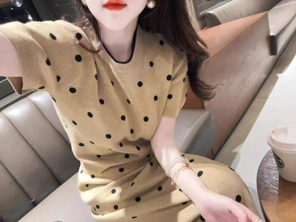 好感度100％ 柔らかくて優しい印象 効果抜群 プリント切り替え 2色 セットアップF-10855