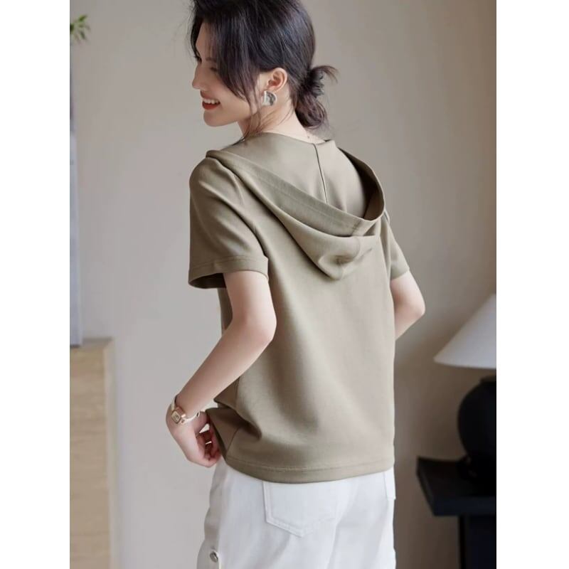 着回し力抜群 レイヤード風 ファッション Tシャツ<F-8345>